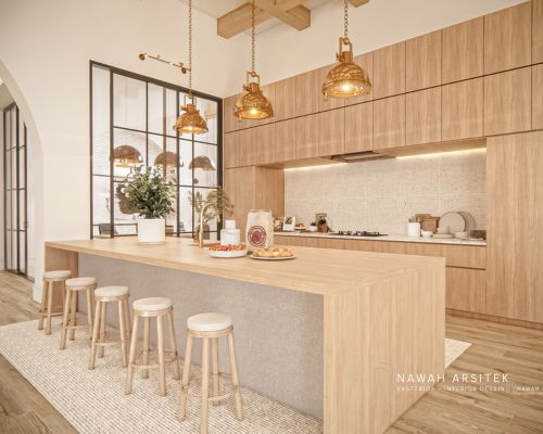 interior kitchen set