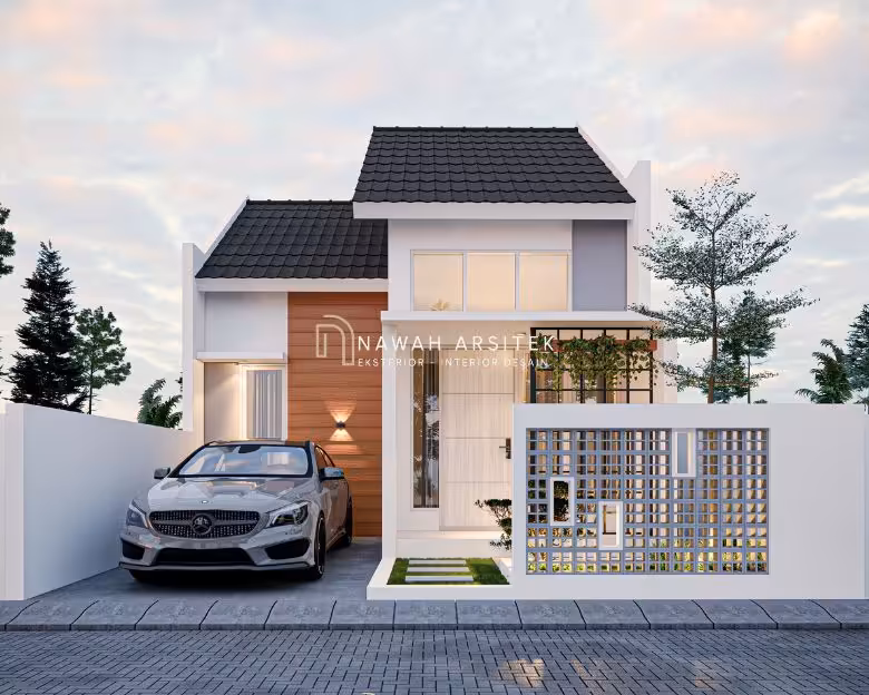 Desain rumah minimalis ukuran 6x12