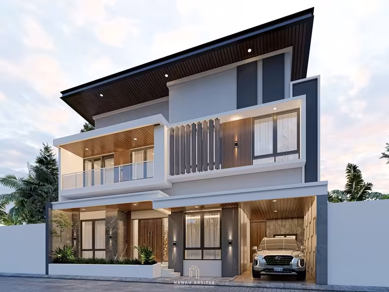 desain eksterior rumah 12x10