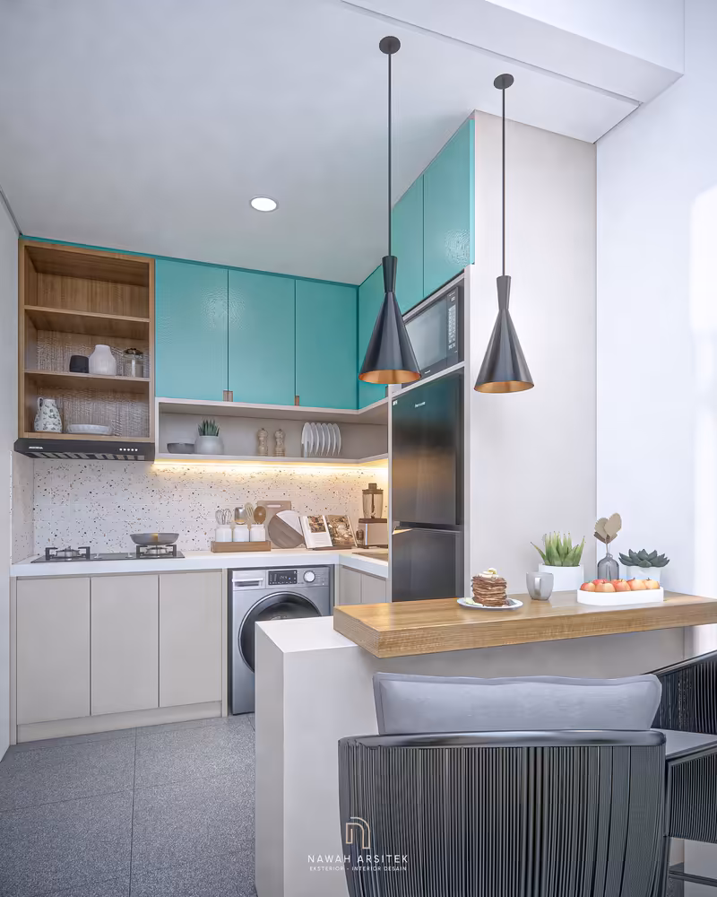 Nawah Arsitek Desain Rumah 10x10 3D Modern & Kekinian