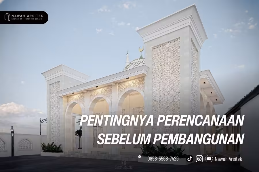 desain arsitek masjid