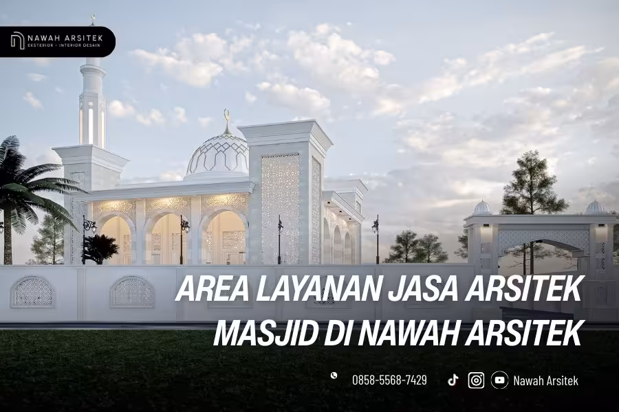 jasa desain masjid modern