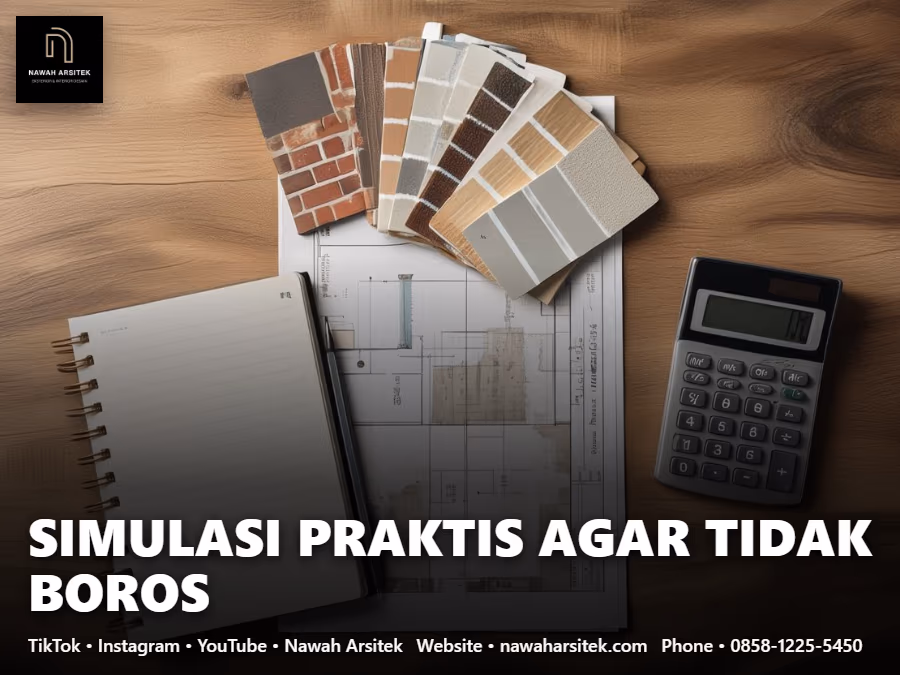 simulasi hitung material dinding hebel secara praktis