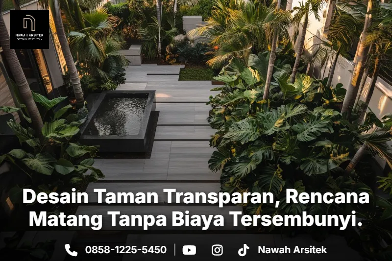 biaya jasa desain taman